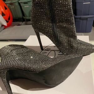 Steve Madden sequin booties